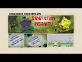 SpongeBob SquarePants Sanitation Insanity Title Card Loud House Style