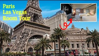 Paris Las Vegas Room Tour: Bordeaux Eiffel Tower View Room 2 Queens