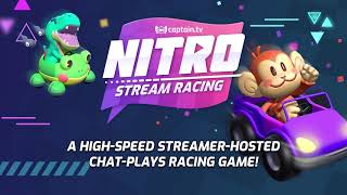 Captain.tv | Nitro: Stream Racing | Teaser Trailer with Game Play! screenshot 4