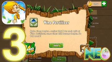 Benji Bananas: Gameplay Walkthrough Part 3 - Power Ups! (iOS, Android)