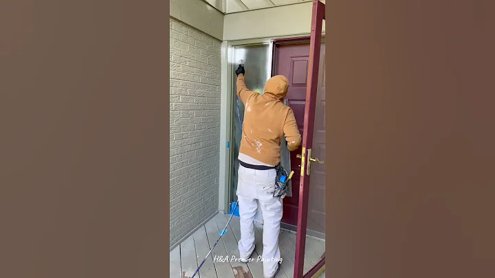 Full video of spraying masking liquid H20, spraying windows and removing masking liquid H20‼️✨🔥👏🏽