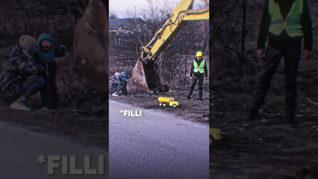 Kid's Toy Truck Gets HUGE Upgrade! Construction Workers Surprise!