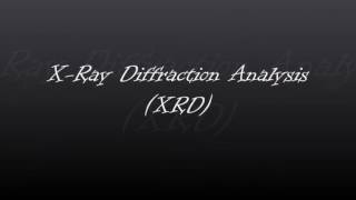 XRF & XRD BY GROUP5