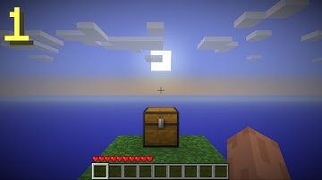 Minecraft Beta Skyblock |  Episode 1 - Noobcrew, you monster!