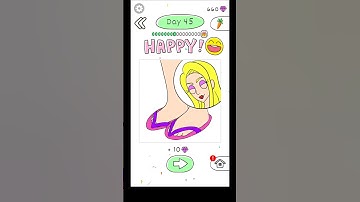 Draw Happy Beauty Level 41 to 50 Walkthrough