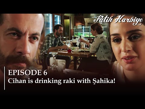 Cihan Is Drinking Raki With Şahika بين نارين الموسم 3 الحلقة 6 