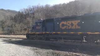 i found a rare csx sd50 8662
