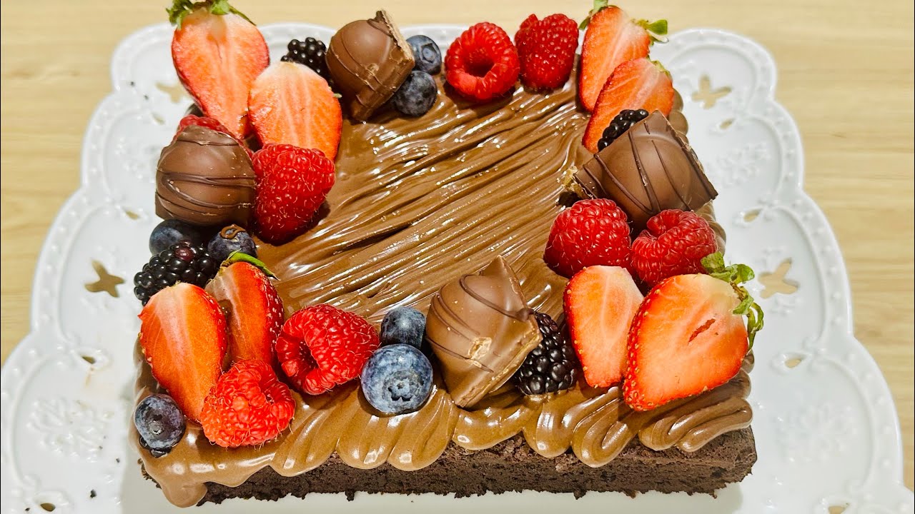 طريقة ساهلة و ناجحة لتحضير البراونيز بالشوكولاتة /brownies #براونيز #brownies #وصفات_سهلة 