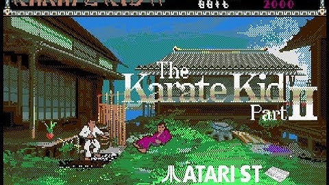 The Karate Kid Part 2 - Atari ST (1986)