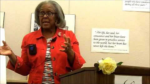Ruth Holland Scott at Susan B. Anthony House