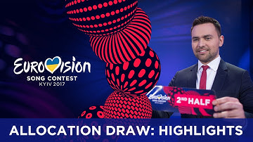 Semi Final Allocation Draw - Highlights