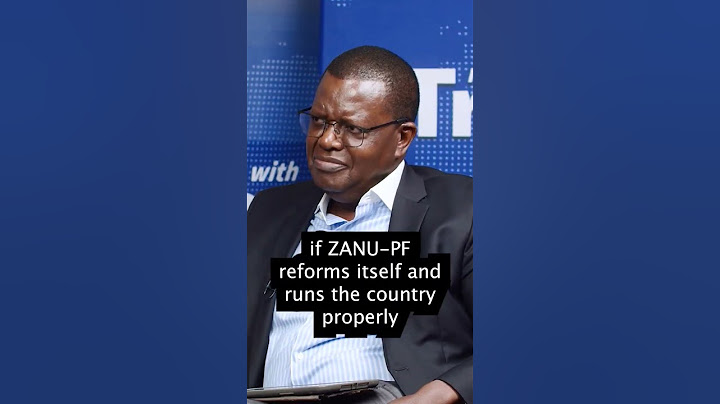 People are not against ZANU-PF, they are against how ZANU-PF is running the country