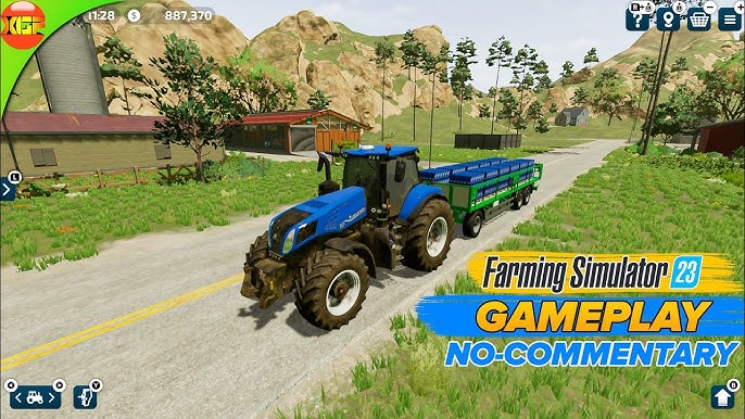 Farming Simulator 23: Nintendo Switch Edition Gameplay - YouTube