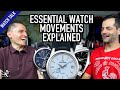Understanding Essential Watch Movements: Grand Seiko, Bulova, TAG Heuer V4, FC Monolithic &amp; More