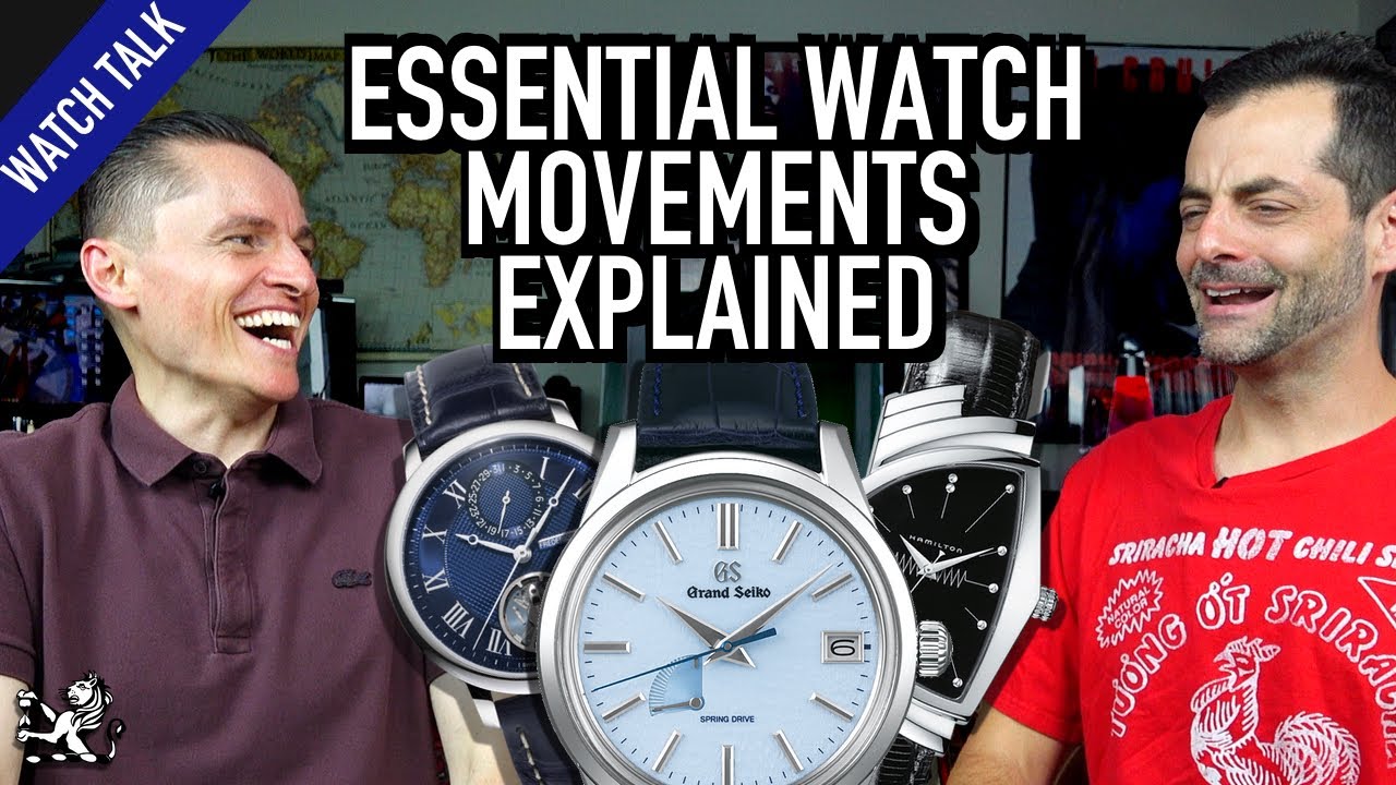 Understanding Essential Watch Movements: Grand Seiko, Bulova, TAG Heuer V4,  FC Monolithic & More - YouTube