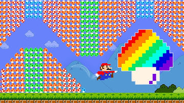 When Mario Touches turns Everything into a 1-UP Mushroom: Is Mario immortal? | MegaBoom Bros