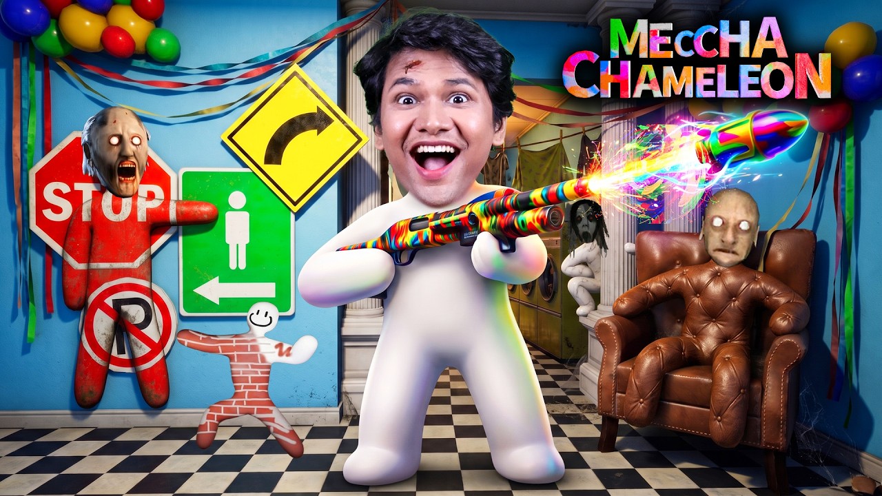 Granny vs Mecha Chameleon 😂 Hilarious Horror Comedy Short Film | Gone Wrong!