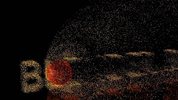 Channel Trailer - Particle Text Glow Collisions Blender 277a