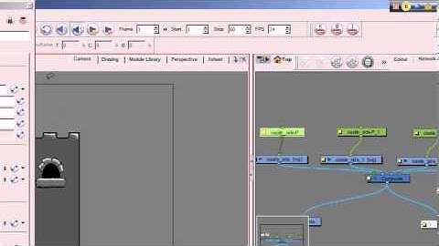 ToonBoom Harmony 7.8: Tutorial 021: 3D Work Space (Part 1 - Castle Construct)