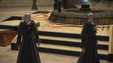 FINAL FANTASY XIV Online Endwalker - Elpis - Emet Selch & Hythlodaeus