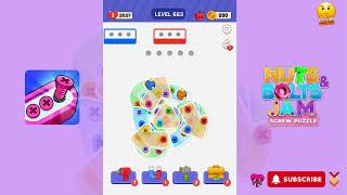 Unscrew It: Nuts & Bolts Jam - Level 663 - Gameplay walkthrough