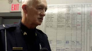Booking Process at Madison County Jail, Tour with The Hilltop, Spring 2010