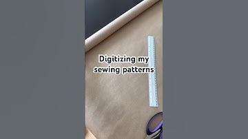 How to Digitize Paper Sewing Patterns (& Pattern Now Available on Etsy Shop: LindaQDesigns) ☺️
