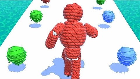 Rope-Man Run - All Levels Gameplay Android,ios (Levels 1-5)