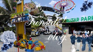 sehari di Blitar Park 🌼 girl time & pretty moments — menaiki wahana, tawa, dan momen kecil liburan.