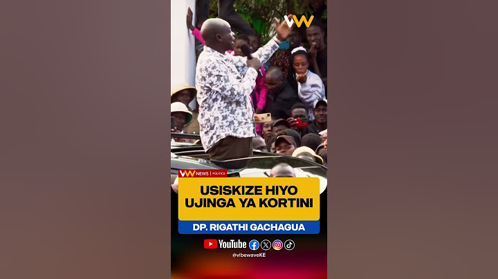 ''Usiskize hiyo ujinga ya kortini,'' Angry DP Gachagua tells President Ruto