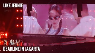 251101 Like Jennie Blackpink Deadline In Jakarta Resimi