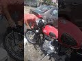 RoyalEnfield Washing
