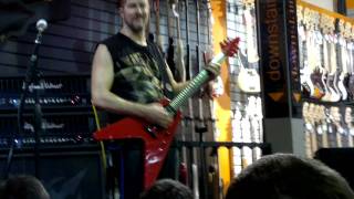 ANNIHILATOR JEFF WATERS PLAYS BETRAYED AND KING OF THE KILL LIVE