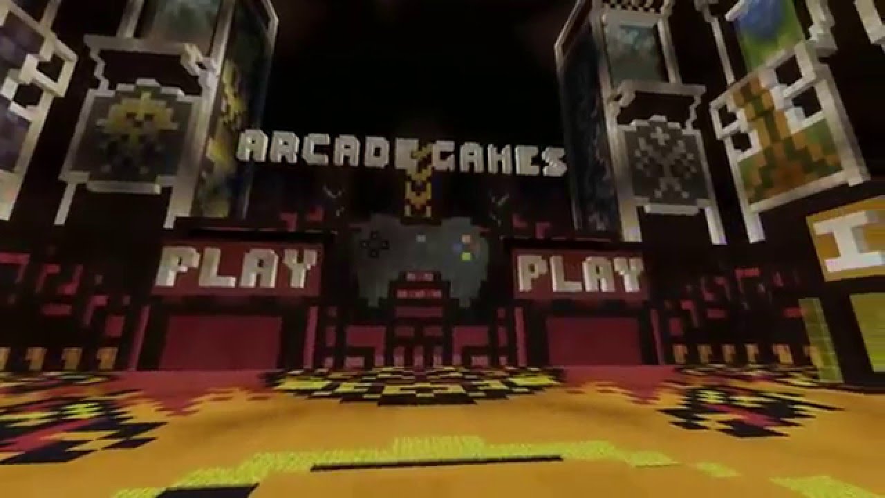 (DOWNLOAD) Minecraft Hypixel Arcade Lobby 2015 - YouTube