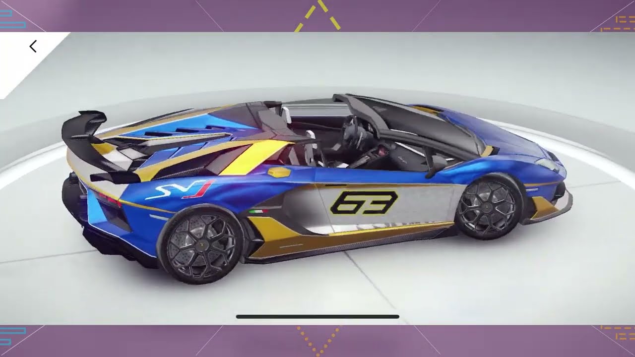 Asphalt 9 China (A9C/狂野飙车9)] Lamborghini Aventador SVJ