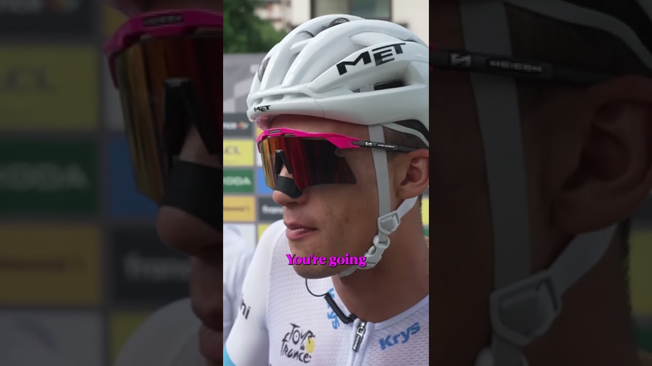 Full focus 🧘‍♂️ Isaac del Toro is ready for the Queen Stage at the Tour de France! 🇫🇷