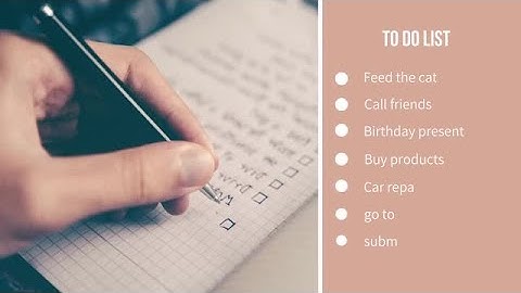 Sidebars With Checkbox List DaVinci Resolve Templates