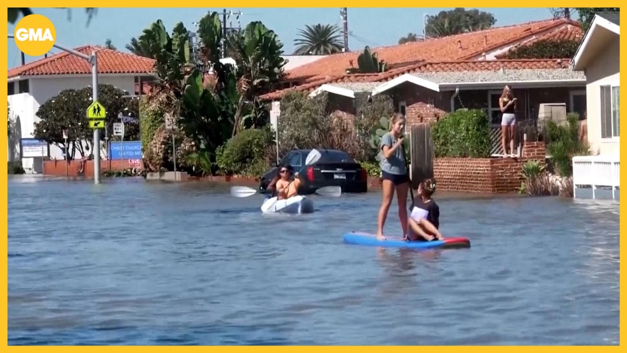 Post-Tropical Storm Rachel moves through Southern California and into Southwest