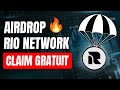 Airdrop rio network  eigen layer  gratuit  rapide