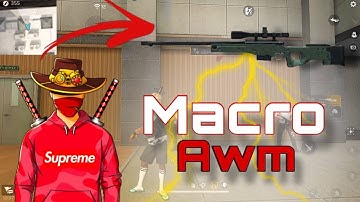 شرح طريقة عمل ماكرو AWM بأسهل طريقة في جميع المحاكيات😱