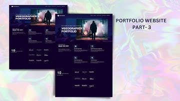 complete portfolio website part 3 | @creativetutorial69  #portfoliowebsite #htmlandcss