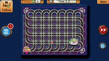 Train Track Maze - Train Game - Android Gameplay #1476