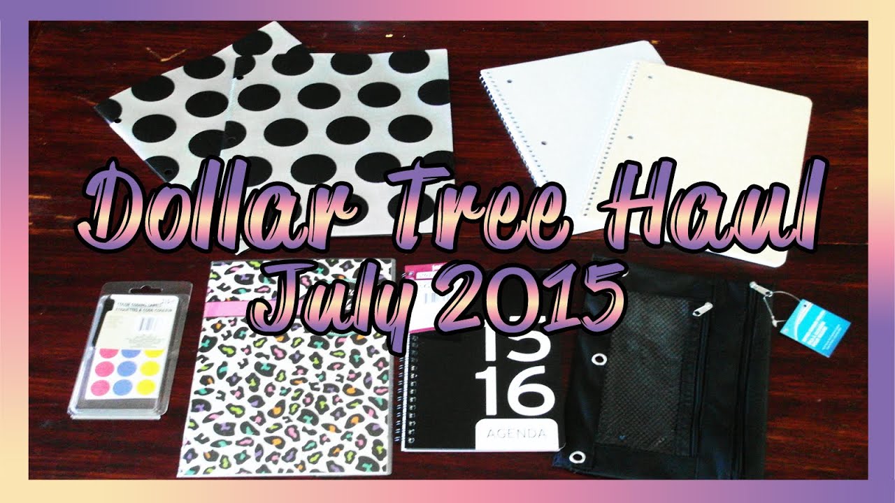 dollar tree school products that