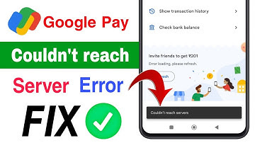 how to fix could not reach server in google pay | google pay couldn