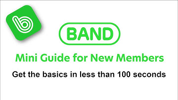 BAND Basics for Members - Quick Navigation