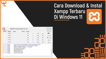 Cara download dan install Xampp di windows 11