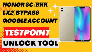 Honor 8C (BKK-LX2) Bypass Google Account | Remove FRP by unlock tool 2023