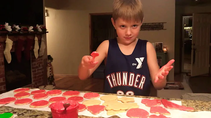 Christmas Cookies with Beau