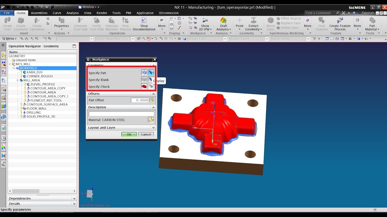 1-Parça ve kütük tanıtma