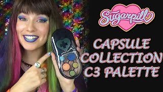 Sugarpill Black Capsule eyeshadow palette – is it worth $42 Review, swatches and tutorial!